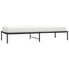 vidaXL sengeramme 80x200 cm metal sort