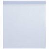 vidaXL Window Film Justerbar Frostet hvid 23.6 x 787.4 in PVC