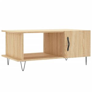 vidaXL sofabord 90x50x40 cm konstrueret tr&aelig; sonoma-eg
