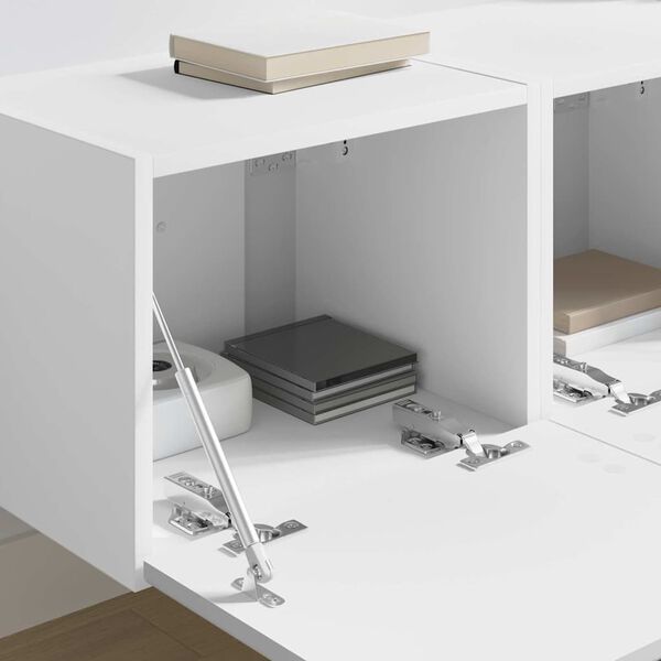 vidaXL TV v&aelig;gskab 2 pcs Hvid 60 x 31 x 29.5 cm Konstrueret tr&aelig;