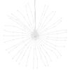 vidaXL lysende starburst-dekoration 8 stk. 140 LED'er 17 cm varm hvid