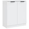 vidaXL skænke 2 stk. 60x30x70 cm konstrueret træ hvid