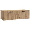 vidaXL V&aelig;gh&aelig;ngt TV-skab 98 x 41 x 30 cm Artisan-eg Konstrueret tr&aelig;