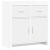 vidaXL Sideboard Hvid 75 x 36 x 80 cm Konstrueret tr&aelig;