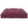 vidaXL Modulsofa Bordeaux 120 x 80 x 12 cm Stof