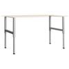 vidaXL stel til arbejdsbænk 2 stk. 85x(69-95,5) cm metal grå