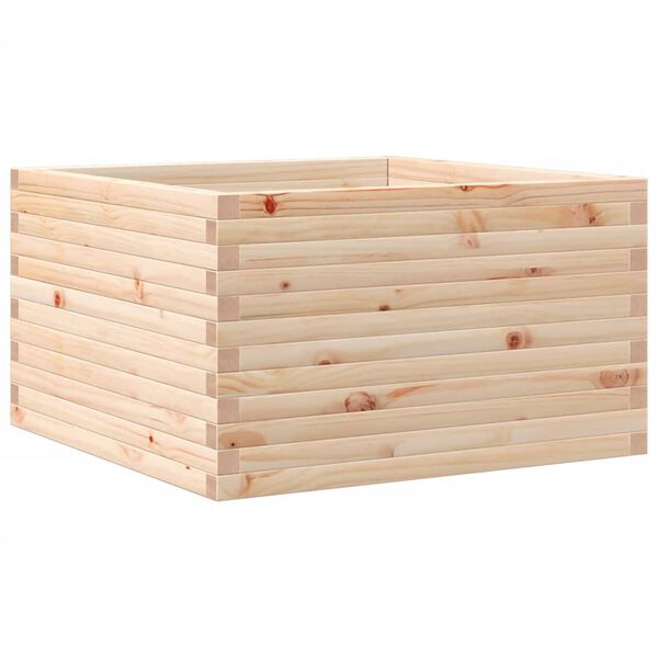 vidaXL plantekasse 80x80x45,5 cm massivt fyrretr&aelig;