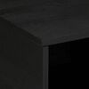 vidaXL sofabord 80x50x40 cm konstrueret tr&aelig; sort