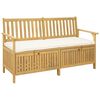 vidaXL Opbevaringsb&aelig;nk 2 -Seater 148 x 63 x 84 cm Rektangul&aelig;r