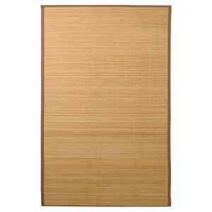 vidaXL t&aelig;ppe 100x160 cm bambus brun