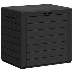 vidaXL opbevaringskasse til haven 58,5x46x55 cm polypropylen antracit