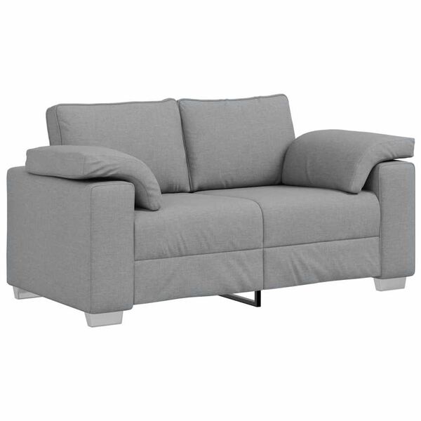 vidaXL Sofa Lysegr&aring; Samlede dimensioner: 160 x 80 x 82 cm (B x D x H)