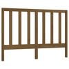 vidaXL sengeg&aelig;rde 166x4x100 cm massivt fyrretr&aelig; gyldenbrun