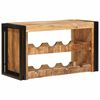 vidaXL Vinfad Brun 80 x 45 x 33 cm Solid Grov Mango Tr&aelig;