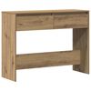 vidaXL konsolbord 100x35x76,5 cm konstrueret tr&aelig; kunsteg