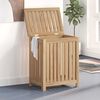 vidaXL vasket&oslash;jskurv 50x35x60 cm massivt teaktr&aelig;