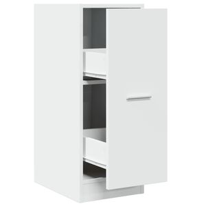 vidaXL apotekerskab hvid 30x41x77,5 cm konstrueret tr&aelig;