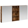 vidaXL Badev&aelig;relsesskabs&aelig;t 3 stk. 140 x 14,5 x 70 cm Konstrueret tr&aelig;