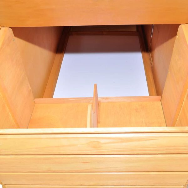 vidaXL udend&oslash;rs h&oslash;nsehus stort tr&aelig;