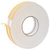 vidaXL Selvkl&aelig;bende skum tape 2 stk. Hvid 10 mm x 10 m CR Skum