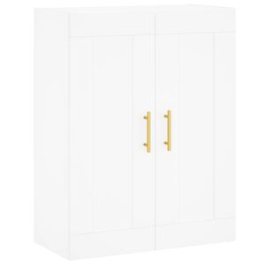 vidaXL v&aelig;gskab 69,5x34x90 cm konstrueret tr&aelig; hvid