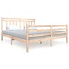 vidaXL sengeramme 180x200 cm Super King massivt tr&aelig;