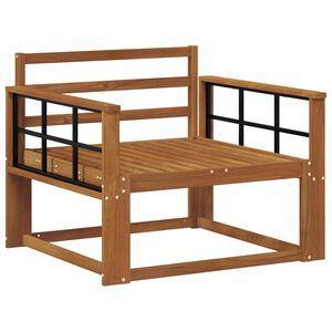 vidaXL Udend&oslash;rs Mellem Sofa Massivt Akacietr&aelig; Naturfarvet