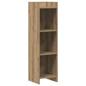 vidaXL Bogreol 3 niveauer 30 x 30 x 111 cm Konstrueret tr&aelig; Artisan-eg