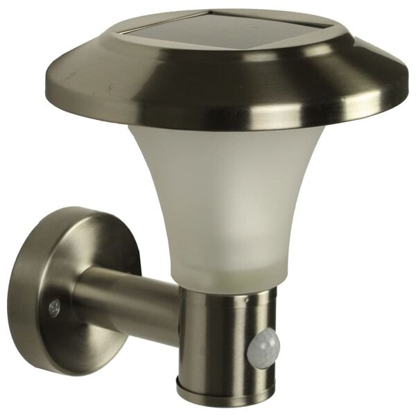 Luxform solcelle LED v&aelig;glampe til haven med bev&aelig;gelsessensor Calais