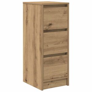 vidaXL sk&aelig;nk 29,5x34x76 cm konstrueret tr&aelig; kunsteg