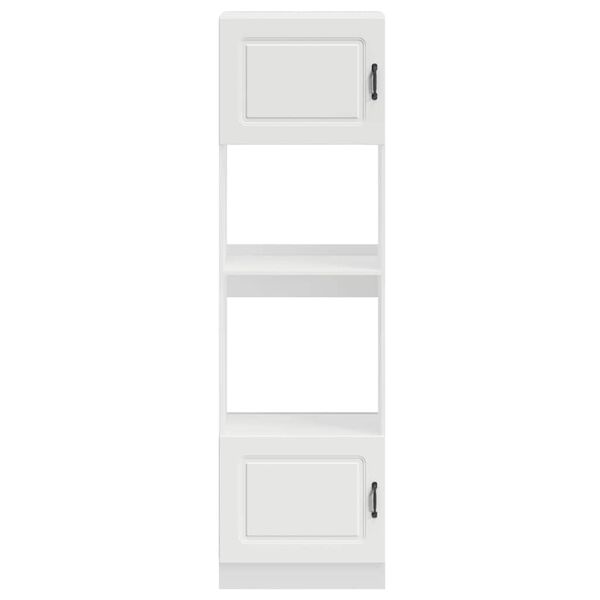 vidaXL ovnskabe 2 stk. Kalmar konstrueret træ hvid