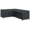 vidaXL M&oslash;belbetr&aelig;k 250 x 180 x 80 cm 420D Oxford Stof L-form Vandt&aelig;t