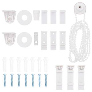 vidaXL 30 dele rullegardinbeslag 18 mm