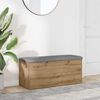 vidaXL opbevaringsb&aelig;nk h&aring;ndlavet eg 102x42x45 cm konstrueret tr&aelig;