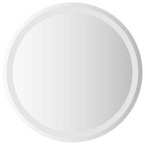 vidaXL badev&aelig;relsesspejl med LED-lys 60 cm rundt