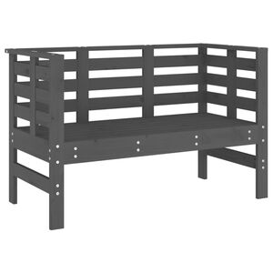vidaXL haveb&aelig;nk 111,5x53x71 cm massivt fyrretr&aelig; gr&aring;