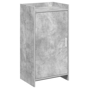 vidaXL Sko skab med d&oslash;r Betongr&aring; 48 x 36 x 92 cm Konstrueret tr&aelig;