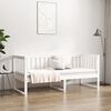 vidaXL daybed uden madras 80x200 cm massivt fyrretræ hvid