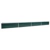 vidaXL h&aelig;vet plantekasse 600x80x45 cm galvaniseret st&aring;l gr&oslash;n