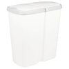 vidaXL Affaldsspand Hvid 48,5 x 28 x 51 cm PP