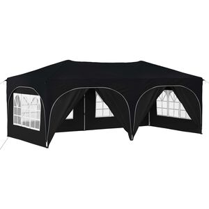 vidaXL Pop-up Festtelt Antracit 575 x 288 x 245 cm Oxford stof