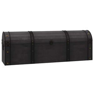 vidaXL opbevaringskiste 120x30x40 cm vintagestil massivt tr&aelig;