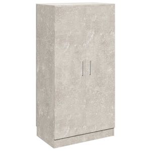 vidaXL skoreol 55x35x108 cm konstrueret tr&aelig; betongr&aring;