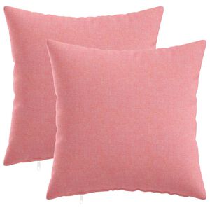 vidaXL Pudebetr&aelig;k 2 stk. HEERLEN Lyser&oslash;d 30 x 30 cm Stof