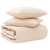 vidaXL Dynebetr&aelig;k S&aelig;t 2 stk. 155 x 220 cm 250 gsm Naturlig Kapok Beige