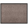 vidaXL D&oslash;rm&aring;tte Beige 60 x 40 x 1.2 cm Teddy Stof