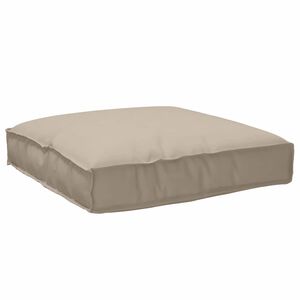 vidaXL Pude Oxford stof Gr&aring;brun 80 x 80 x 12 cm