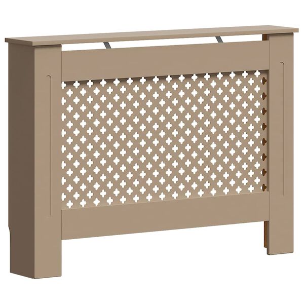 vidaXL radiatorskjuler 112x19x81,5 cm MDF