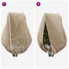vidaXL Frostbeskyttelses Plantefleece D&aelig;kke 3 pcs Beige 2,4 x 2 m