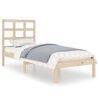 vidaXL sengeramme 90x200 cm massivt tr&aelig;